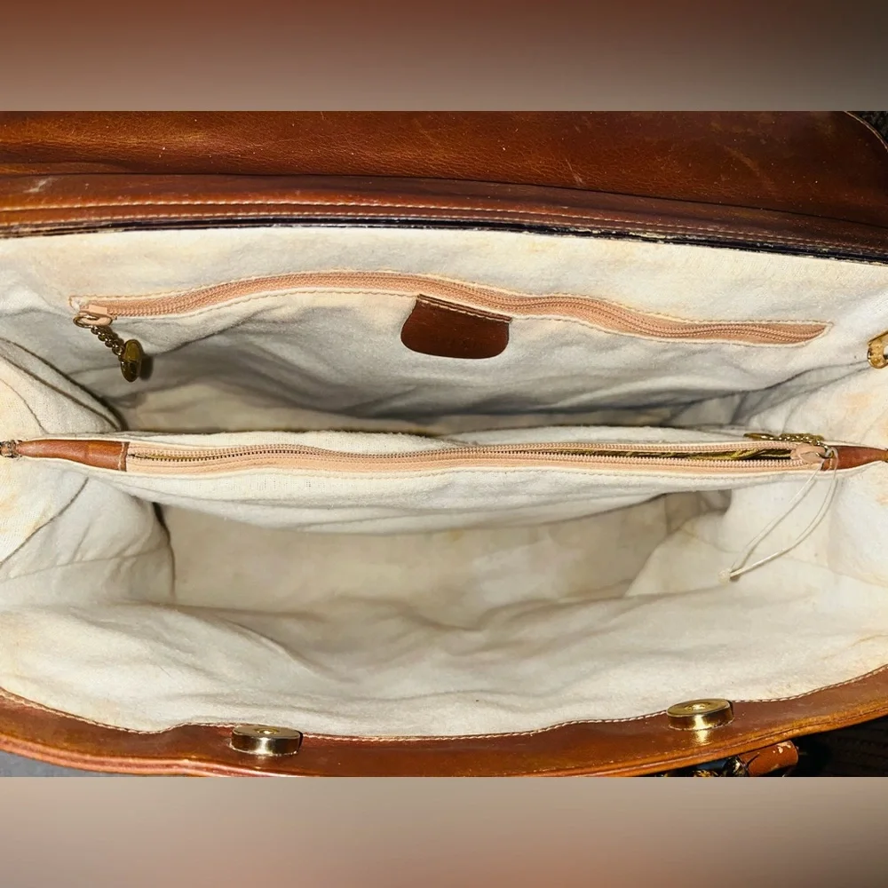 Gucci Bamboo Leather Tote/ Handbag - Picture 10 of 16